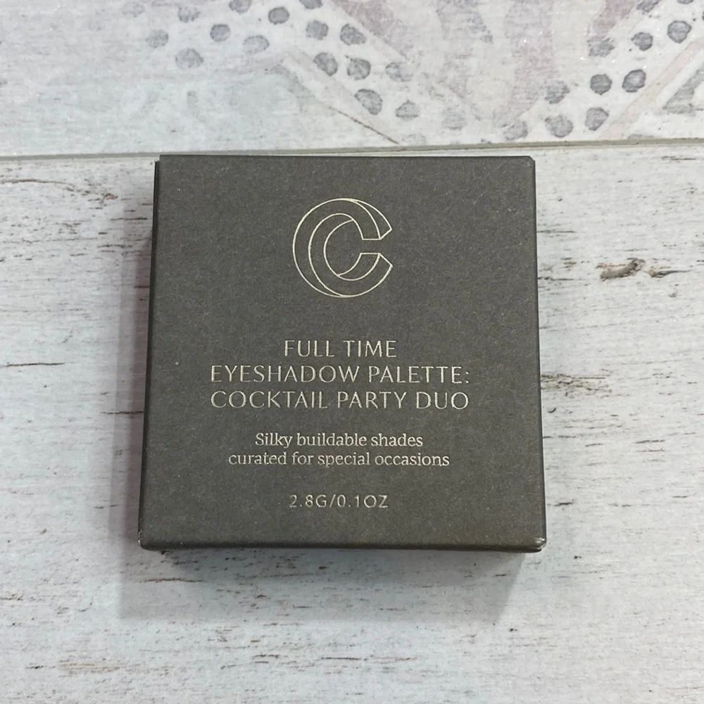 Complex Culture Beauty Full Time Eyeshadow Palette Cocktail Party Duo